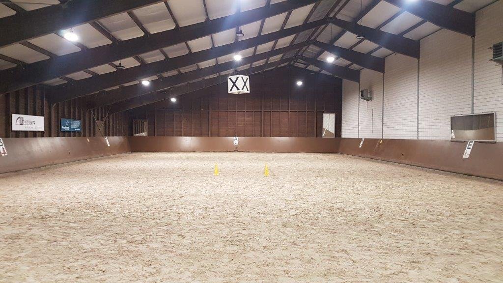 Nieuwe verlichting in de Manege in \'t BioBos - Bio Vakantieoord Nieuwe verlichting in de Manege in \'t BioBos - Bio Vakantieoord